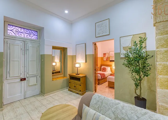 Maltese Maisonette In Historic With Sea Views By 360 Estates Lejlighed